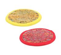 Vaguelly 6pcs Craftsmanship Singing Bowl Cushion Tibetan Pad Buddhist Decor Prayer Bowl Art