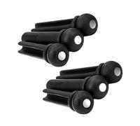 Vaguelly 6pcs Guitar Bridge Pegs Gl62a Fixed Cones String Pins for Acoustic Guitar Stable Not Easy to Deform Replacement Parts