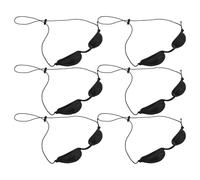 Vaguelly 6pcs IPL Beauty Eye Mask Set for Women, Full Coverage UV Blocking Tanning Goggles Thickened Plastic for Face Epilator and Red Light Therapy Protection