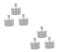 Vaguelly 6pcs Microphone Holder Connecting Screws Adapter for Tripod Thread Mount to Adapters Compatible Mic Stand Boom Usage
