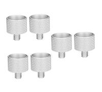 Vaguelly 6pcs Microphone Thread Adapter Practical Mic Clip Conversion Screw for Mic Stand Easy Install Microphone Stand Adapter and Stable Design Finish