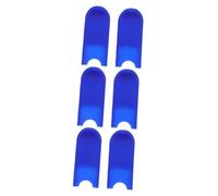 Vaguelly 6pcs Professional Saxophone Pads Silicone Thumb Mat for Sax Finger Protective Pad Cover Saxophone Cork Paste Thumb Guard