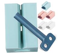 Vaguelly 6pcs Toothpaste Tube Squeezer Tool Creams Squeezer Dispenser Rolling Tube Toothpaste Holder for Denture Waken