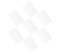 Vaguelly 7pcs Plastic Mesh Canvas Sheet Set for Embroidery and Crafting, White Plastic Material Smooth Surface and Burrfree Edges, for DIY Projects and Community Craft Events, Size 30x20cm
