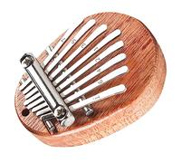 Vaguelly 8 Keys Thumb Piano Wooden Small Instrument with Ethereal Pure Notes Beautiful Lovely Design for Beginners - Portable Musical Instrument for Music Practice