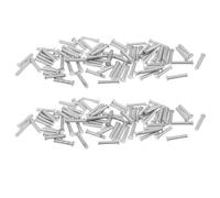 Vaguelly 80pcs Aluminum Car Body Dent Repair Puller 4mm Rivet Nuts Dent Puller Equipment for Auto Sheet Metal Repair Quick Fix for Complex Deformations