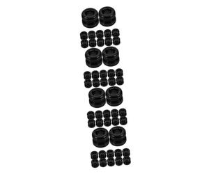 Vaguelly 80pcs Metal Guitar String Beads for Folk Acoustic Guitar Decorative String Bead Accessories Replacement