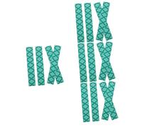 Vaguelly 8pairs Drumstick Grips Adjustable Stick Rings Slip Drumstick Wrap for Drumming Accessories Drum Stick Covers Comfortable Covers Use for Electronic Drums