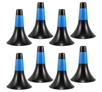 Vaguelly 8Pcs Basketball Training Cones Marker Cones Plastic Agility Sports Obstacle Markers for Football Soccer Drills and Basketball Skill Development