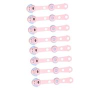 Vaguelly 8pcs Boy Girl Safety Cabinet Locks Adhesive Drawer Locks for Proofing Prevents Finger Pinching and Access to Dangerous Items Dog Design