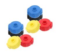 Vaguelly 8pcs Drums Replacement Nuts: Quick Release Cymbal Nut Kit Plastic Percussion Cymbal Kits for Percussion Repair Parts Accessories