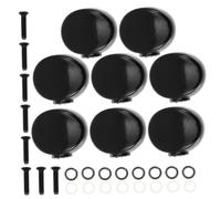 Vaguelly 8pcs Guitar Tuning Pegs Replacement Button Head Tuner Handles for Acoustic Electric Guitar Tuning Machines Accessories for Tool Kit