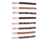 Vaguelly 8pcs Mixed Color Rhinestone Hair Clips Barrette Hair Accessories for Women Girls for Weddings and Parties Great