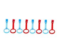 Vaguelly 8pcs Pull Ring Stand Assist for Crib Learning Rings for Toddlers to Support Standing and Movement Easy to Install Playpen Accessories