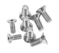 Vaguelly 8pcs Stainless Steel Brake Disc Rotor Screws Kit for Front Rotors Easy Installation Secure Fit Compatible Enhanced Safety for Automotive Brake Systems