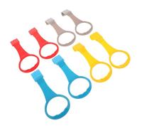 Vaguelly 8pcs Stand Up Rings with Detachable Buckle for Walking Assistance Exercise Handles for Pulling Up Muscle Strengthening and Coordination Development Safe Gripping Support for Early