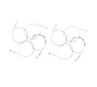 Vaguelly 8pcs Violin Strings String Replacement for Violins Excellent Craftsmanship for Enhanced Sound Quality and Stability for Students and Professionals