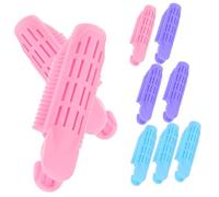 Vaguelly 9 Pcs Hair Root Volume Clips Hair Curlers Fluffy Wave Styling Tools for Women with Non-slip Hold Suitable for Salon Travel Daily Use