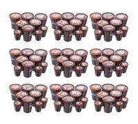 Vaguelly 90pcs Mini Coffee Cups: Dollhouse Miniature Kitchen Set Tiny Resin Tableware Simulation Latte Art Mugs Cute Japanese Drink Beverage Food Accessory For Micro Landscape