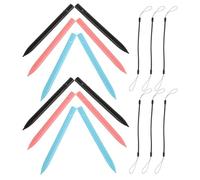 Vaguelly 9pcs Digital Pens for Lcd Writing Tablet Replacement with Plastic Stylus Tips, Compact Design for Unlimited Erasing and Rewriting, for Home Study and Outdoor Use