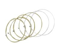 Vaguelly Acoustic Guitar Strings and Full Resonance with Copper Alloy Material Replacement 6pcs Moderate String Tension for Folk Guitar