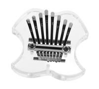 Vaguelly Acrylic Kalimba Mini Piano Keyboard Notes Thumb Piano for Adults Beginners Portable Musical Instrument
