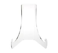Vaguelly Acrylic Plate Display Rack Solid Construction and Elegant Simple Design for Home and Glass Cabinet Storage, Multi-Functional Desktop Dish Holder and Tea Cake Stand