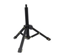Vaguelly Adjustable Alloy Tripod Microphone Stand for Desk Use - Foldable and Compact Mic Holder for Live-streaming and Family Gathering