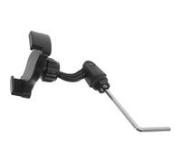 Vaguelly Adjustable Alto Saxophone Phone Holder with Integrated Music Sheet Clip Flexible Angle Viewing Mount for Secure Cellphone and Sheet Music Grip Compatible with Various Sax Models