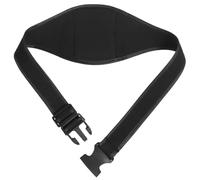 Vaguelly Adjustable Instructor Microphone Belt Bag Black Waist Pack with Sturdy Mic Protective Pouch for Exercise Trainers and Outdoor Use