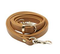 Vaguelly Adjustable Khaki Shoulder Bag Strap with Golden Buckle Replacement Crossbody Accessory for Womens Handbags Travel Gym and Everyday Use