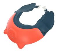 Vaguelly Adjustable Waterproof Shampoo Protective Hat for Babies and Children with Back-Flow Prevention and Ear Protection, Cartoon Shaped Bath Accessory for Daily Life and Parties