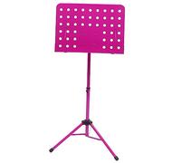 Vaguelly Aluminum Alloy Music Sheet Tripod Stand Tgi Music Stand Foldable Rack for Concert Random Color