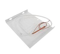 Vaguelly Aluminum Blow Forming Evaporator Plate 27X21Cm for Freezer Cooling, Refrigerator Replacement Cooling Panel, Blow-Extruded Aluminum Refrigeration Sheet for Fresh-Keeping Cabinet