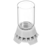 Vaguelly Ant Water Feeder Cup Convenient to Carry and Store Glass and Plastic Material Easy to Use and Pet Feeding Random Color for Small Reptiles and Ants