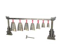 Vaguelly Antique Chimes Retro Musical Instrument Unique Bell Chime Ornament Chinese Style Decor