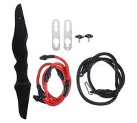 Vaguelly Archery Strength Trainer Resistance Bands with Screw Buckle for Training Bow Gesture and Arm Strength, Sturdy Rubber and Stainless Steel Exercise Equipment for Beginners