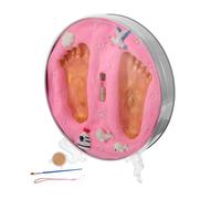 Vaguelly Baby Foot Print Ink Pad Kit for Newborn Handprints, Easy to Use Mud Keepsake for Baby Shower Gifts, Nursery Memory Prints and Presents for New Moms