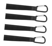Vaguelly Baby Stroller Hook Hangers Stroller Accessories Heavy-Duty 4 Pcs Multi-Purpose Hooks with Nylon and Mountaineering Buckle, Simple Design for Short Trips and Shopping for New