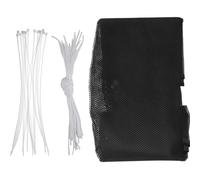 Vaguelly Balcony Protective Safety Net for Stairs and Railings, Portable Black 2x0.77m and Pet Safety Barrier, Home Stair Net Guard for Balcony and Indoor Use Random Color