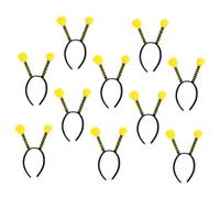 Vaguelly Bee Antenna and Ant Headbands 10Pcs Lightweight Fabric Headbands Comfortable Stylish Hair Accessories for Women Girls Casual Settings Family Gatherings
