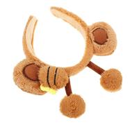 Vaguelly Bee Headband for Boy Girl Soft Plush Curly Hair Headband Party Birthday and Halloween Decorations