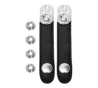 Vaguelly Belt Buckle Universal Design 8cm Center Double-layer Cowhide Easy to Install