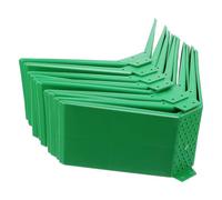 Vaguelly Bird Dwelling Stand Plastic 10pcs Green Indoor Pigeon Perches for Pet Racing Pigeons Roost Accessories 8.27X3.94X4.33In