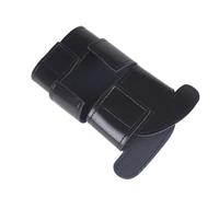 Vaguelly Black Leather Trumpet Protective Case for Trumpet Valves Instrument Accessory Designed to Protect Valves and Prolong Service Life