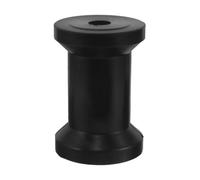 Vaguelly Black Pu Boat Trailer Keel Roller with Non-marring Surface Universal Fit for Marine and Boat Hulls for Launching from Docks and Transport Accessory