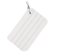 Vaguelly Blank Flash Cards for Learning and Studying, Smooth Paper Material with Creative Design, Easy to Write on Mini Index Cards for Office and School Use