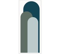 Vaguelly Boho Arch Wall Decal Geometric Art Wallpaper Peel and Stick Arch Wall Decal Boho Home Decor Art Wallpaper for Bedroom Living Room Classroom Office