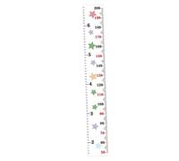 Vaguelly Boys and Girls Growth Chart Wall Art Height Chart for Boy Girl's Decor Wooden Hanging Ruler Stars Pattern