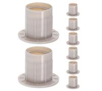 Vaguelly Boys and Slide Screw Caps 8Pcs Light Grey Plastic Nut Safety Covers for Indoor Playground Equipment Replacement with Secure Fixing Feature